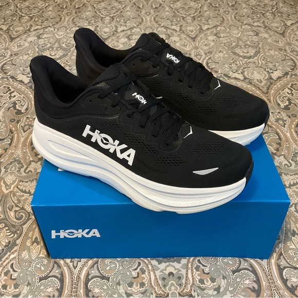 Mint HOKA One One Bondi 9 Running Shoes Mens Sz 14 2E Wide Worn 1x main image 16